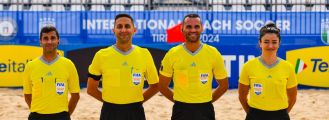 Arbitri: Delvecchio designato a Tirrenia per il torneo International Beach Soccer