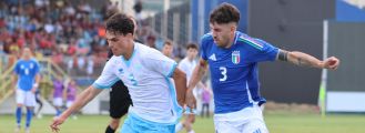 Under 21: buonissimo primo tempo dei Biancoazzurrini, l’Italia poi scappa con un super Esposito