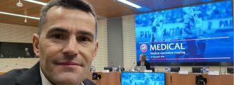 Grana al UEFA Medical Committee di Nyon