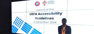 UEFA DAO meeting: Zoppis a Lisbona per le nuove linee guida in materia di accessibilità agli stadi ai disabili